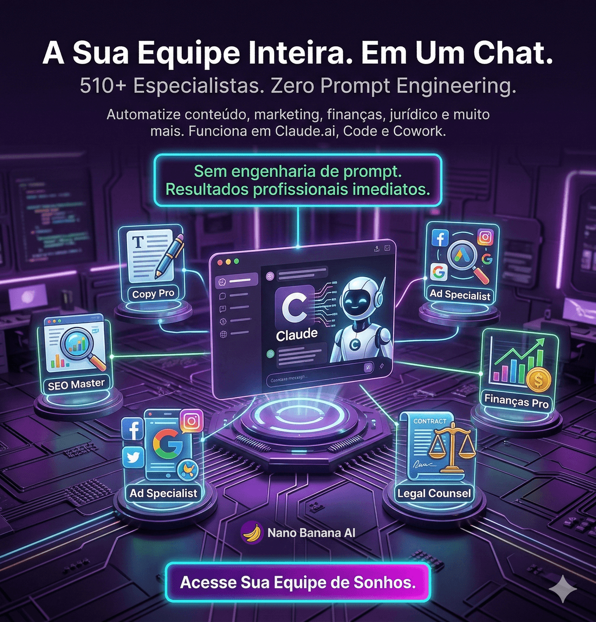 Domine a Inteligência Artificial com 500+ Habilidades Avançadas